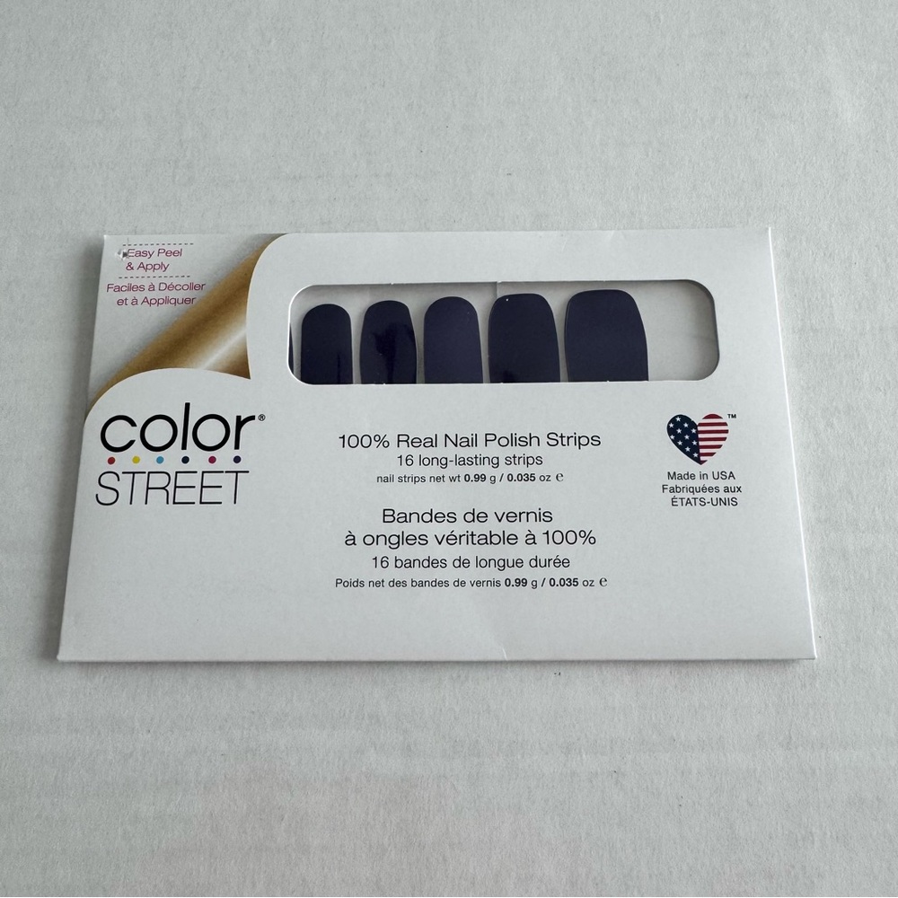 *Retired* Color Street: Fig-ure It Out | Deep Purple Solid Fall Jewel Winter - Picture 3 of 13